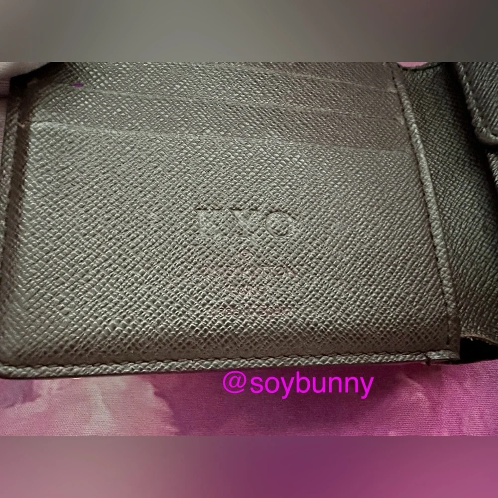 Louis Vuitton Damier Unisex Bifold Wallet (Fixer/Project)